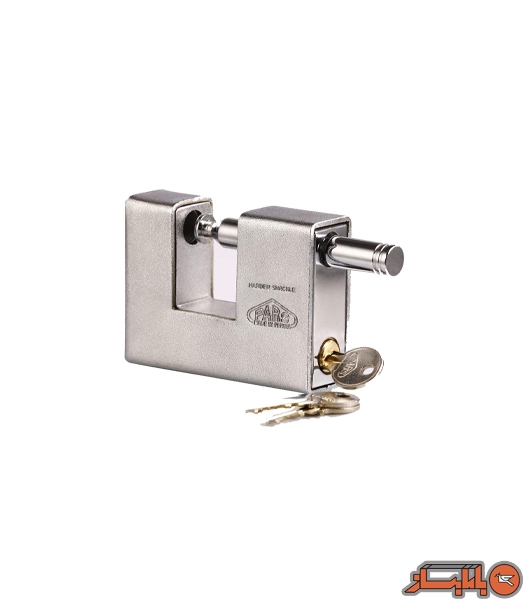 قفل کتابی پارس روپوش دار با کلید معمولی مدل 1000BS   
