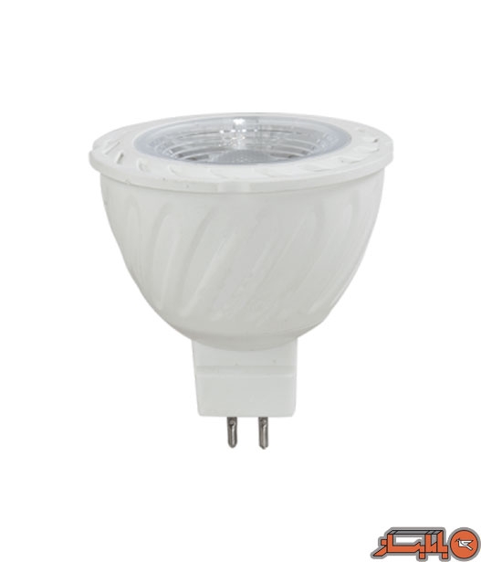 لامپ LED هالوژنی 6 وات SMD پارس شهاب پایه GU 10 آفتابی 