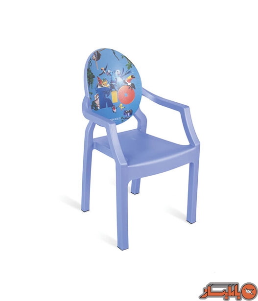 صندلی کودک هانی طرحدار رزگلد کد 365 آبی