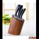 ست چاقوی آشپزخانه استیل پایه دار 6 پارچه کارال مدل روما